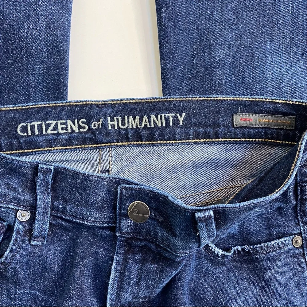 Anthropologie Citizens Of Humanity Ultimate Wash Amber Mid Rise Bootcut Jeans 28 - Picture 12 of 16